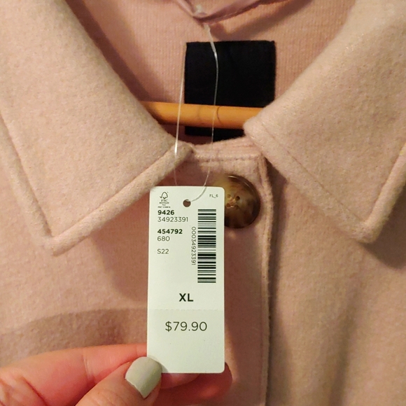 Long Sleeve Buttoned Shacket - Picture 5 of 5